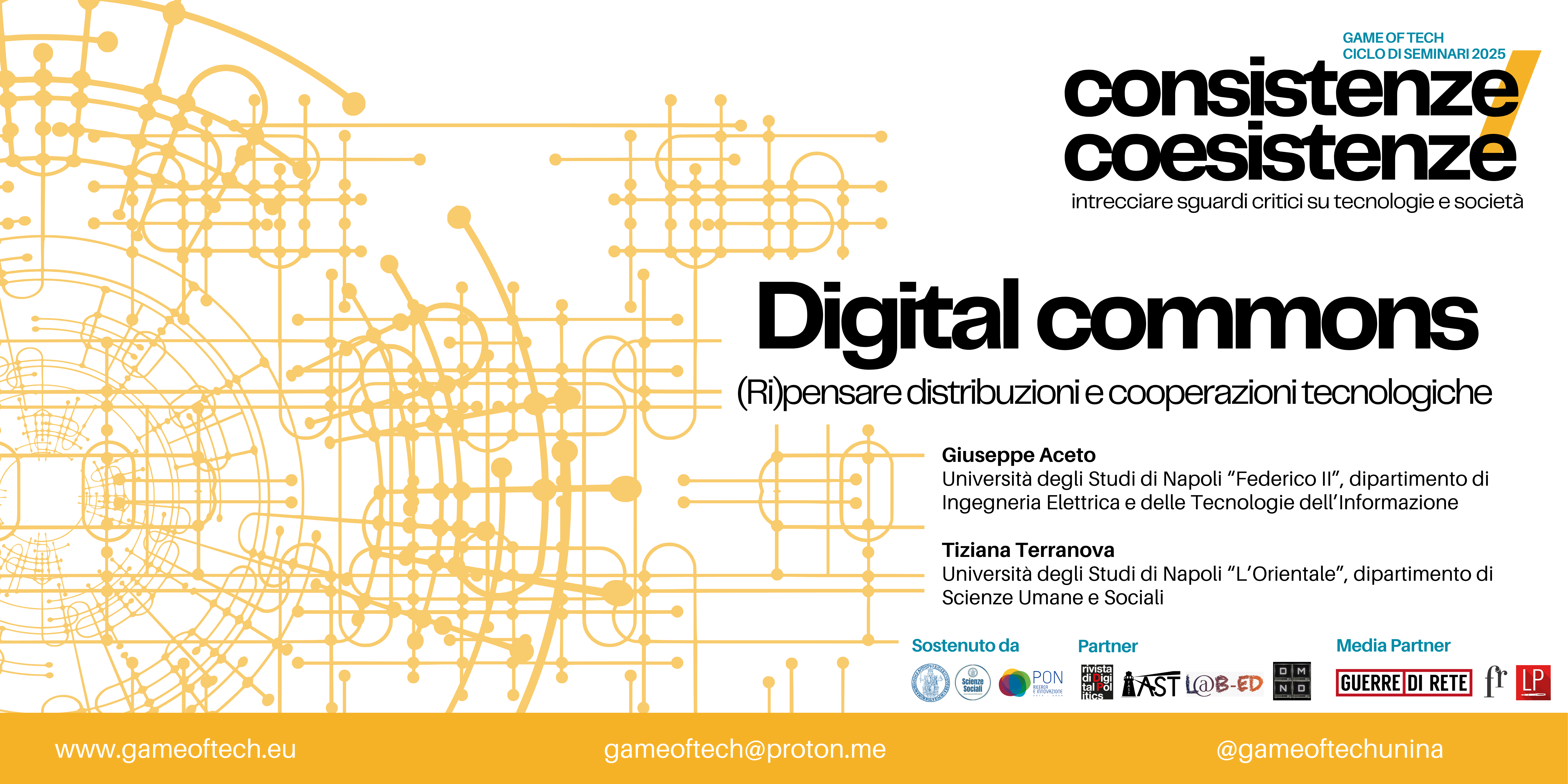 Digital Commons.  (Ri)pensare distribuzioni e cooperazioni tecnologiche.